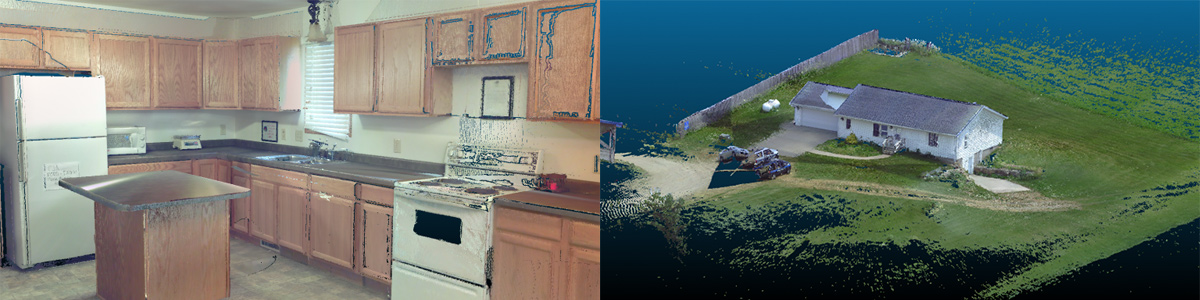 Crime scene house dataset side by side example